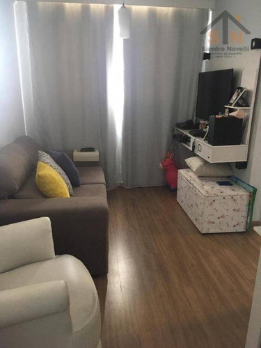 Imagem 2 de 6 de Apartamento Com 2 Dormitórios À Venda, 46 M² Por R$ 220.000,00 - Vila Rio De Janeiro - Guarulhos/sp - Ap0215