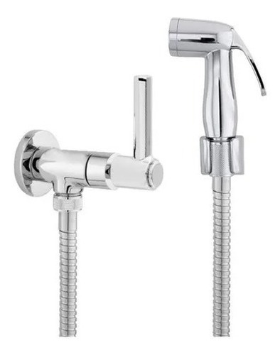 Ducha Higiênica Luxo Acionamento 1/4 Volta Cromado
