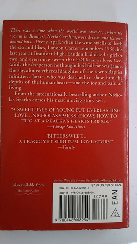 A Walk To Remember - Nicholas Sparks