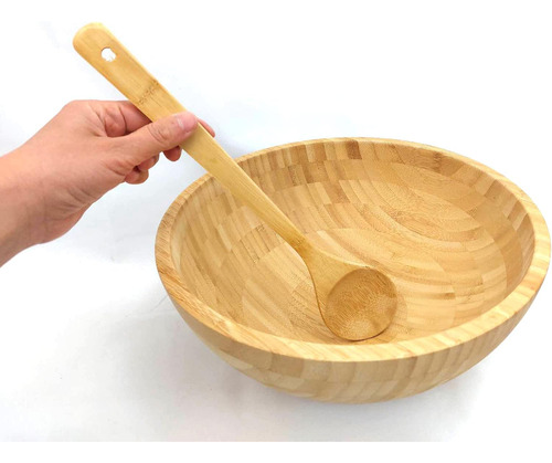Cuchara De Bambú Antiadherente De 12 Pulgadas