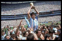 Comprar Diego Maradona Mexico 1986 Campeon Cuadro Enmarcado 45x30cm