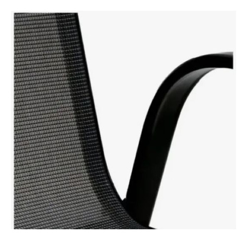 Juego De Balcón Jardín Mesa 80cm Y Sillas Sling Grafito Sillas Grafito/ Mesa Negro