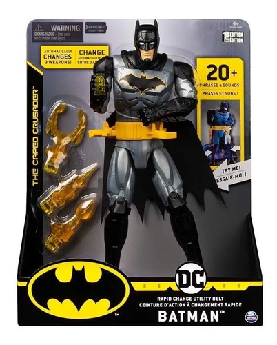 Batman Figura De Luxe 30cm C/luz, Sonido Y Acc 67809