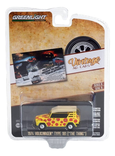 Greenlight 1974 Volkswagen Safari - Type 181 - The Thing 