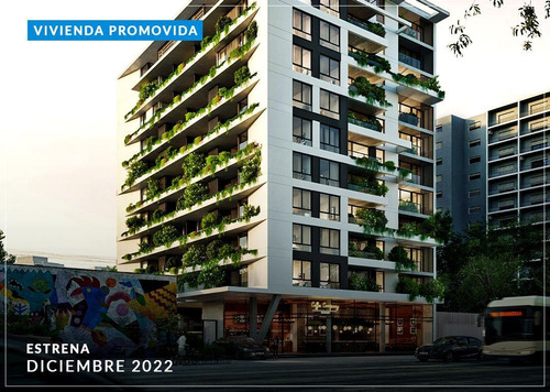 Imagen 4 de 9 de 01 Libertador | Venta Apartamento Monoambiente Sobre Av. Libertador | Aguada | Piso Alto | Vivienda Promovida | En Obra - Estrena 2022 | Oportunidad De Inversión!