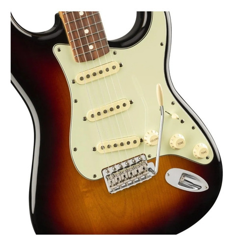 Guitarra eléctrica Fender Vintera '60s Stratocaster de aliso 3-color sunburst brillante con diapasón de granadillo brasileño