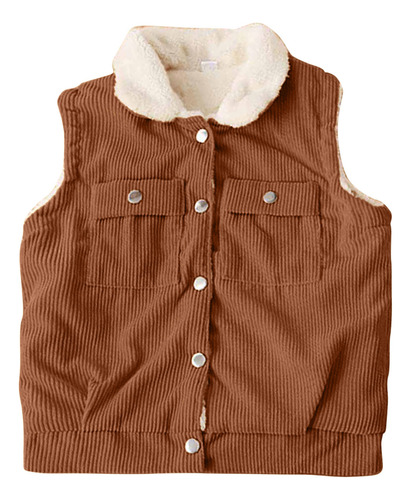 Ropa Interior De Otoño Para Niños Y Niñas, Chaleco De Pana C