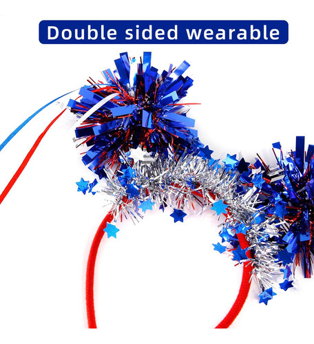 Diadema Del Día De La Independencia Diadema Patriótica 6x Ac