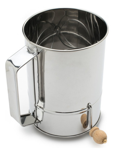 Tamizador De Harina Fox Run 4639, Acero Inoxidable, 4 Tazas
