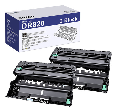 Dr820 Dr-820 - Unidad De Tambor Compatible Con Brother Dr82.