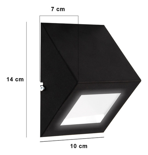 Gioluce Aplique Unidireccional Pack X4 Exterior Luz Led G9 Lampara