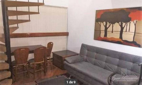 Imagem 1 de 8 de Flat Com 1 Dormitório Para Alugar, 40 M² Por R$ 2.500,00/mês - Paraíso - São Paulo/sp - Fl0103
