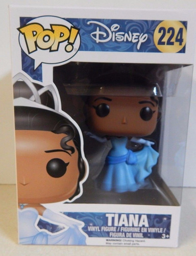 Tiana Vestido Azul 224 Funko Pop Disney La Princesa Y Sapo