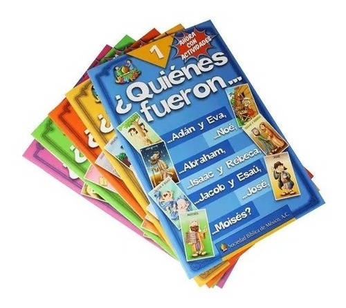 Paquete 5 Libros Cristianos Para Colorear ¿quiénes Fueron?