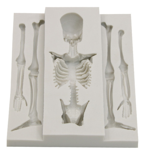 Moldes De Silicona Para Chocolate Con Forma De Calavera, Dis