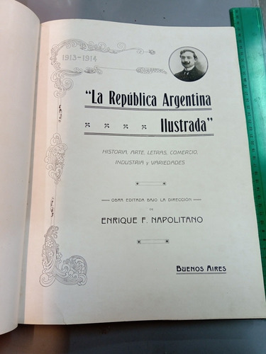 La República Argentina Ilustrada 1914 Napolitano