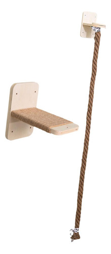 Cat Wall Stffe Indoor Scratch Post Decoración Del Hogar