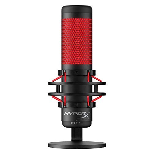 Hyperx Quadcast: Microfono De Juego De Condensador Usb, Para