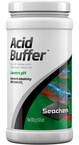Seachem Acid Buffer 300g Tamponador Abaixa Ph Trata 12.000 L