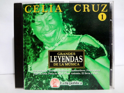 Cd Celia Cruz Grandes Leyendas De La Música 1996 Perú
