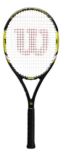 Raqueta de  tenis  Wilson  Value  Pro Open 100  color amarillo/negro   encordado 16 x 19  grip 4 3/8