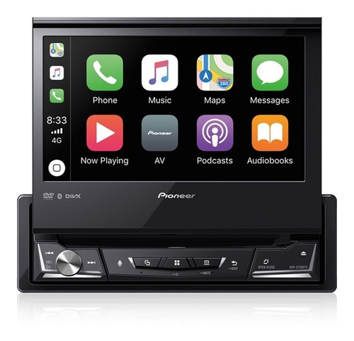 Dvd Player Pioneer Retratil Avh-z7180tv Bluetooth Tv Tela 7