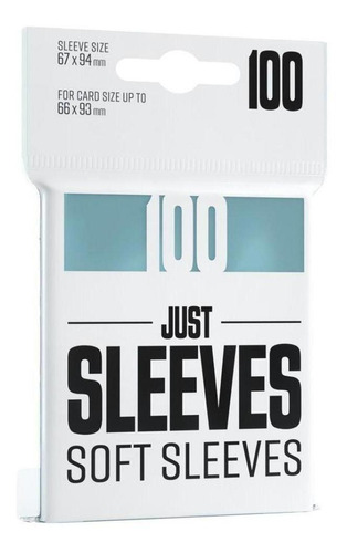 Just Sleeves Soft Sleeves Pack De 200 67 X 94 / Updown
