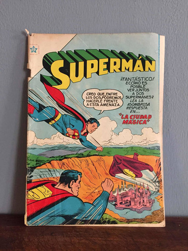Antiguo Cómic Supermán Año 1956 Número 84 Editorial Novaro !