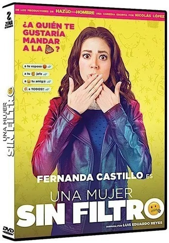 Una Mujer Sin Filtro Fernanda Castillo Pelicula Mexicana Dvd