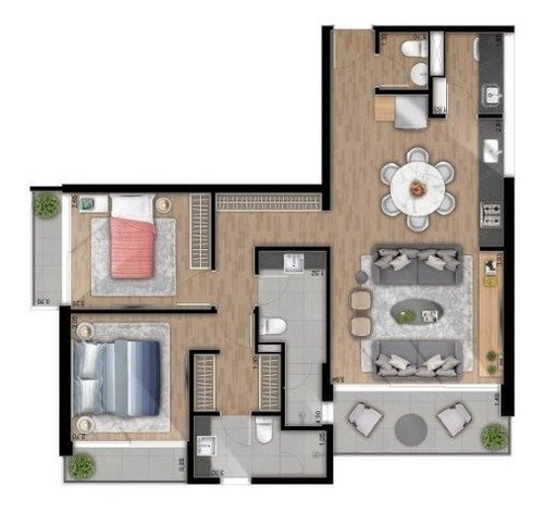 Imagem 22 de 25 de Apartamento À Venda No Bairro Perdizes - São Paulo/sp - O-16966-27795