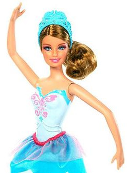 Boneca Barbie Sapatilhas Mágicas - Giselle Bailarina Linda 