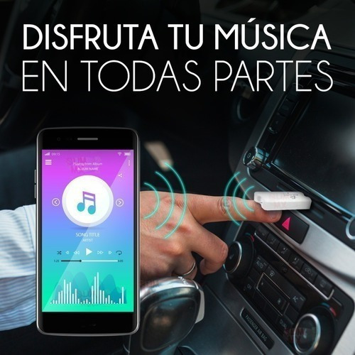 Receptor Bluetooth Por Usb Para Autoestereos Mp3