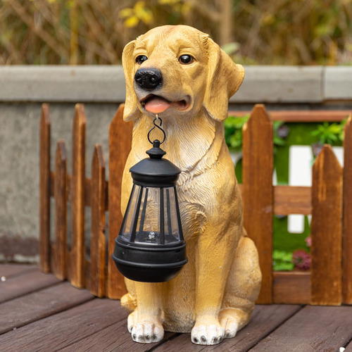 Estatuas De Jardn Para Perros, Decoracin Al Aire Libre, Luce