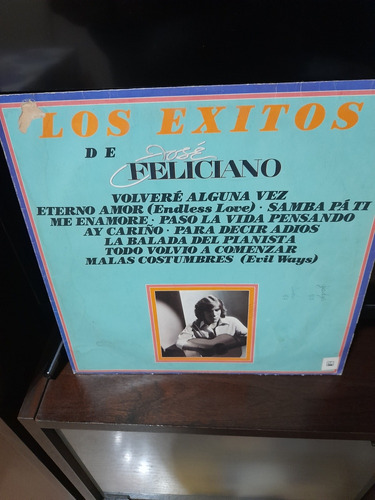 Vinilo / Disco Lp   Los Éxitos De José Feliciano 