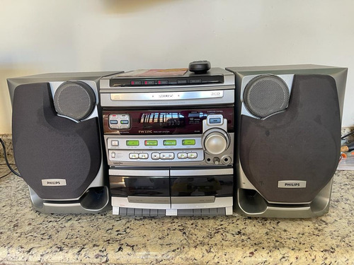 Mini System Philips Fw 339c Cinza 50 W (Usado)