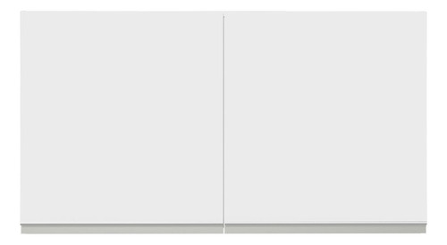 Alacena Madesa 2 Puertas 4 Compartimentos 120cm Blanco Blanco