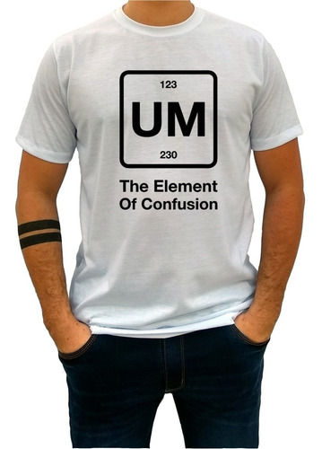 Camiseta Um Elemento Da Confusão - Cs 1751