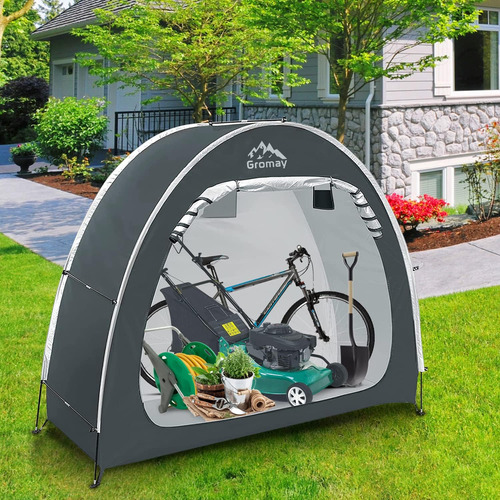 Cobertizo De Almacenamiento Para Bicicletas Al Aire Libre, C