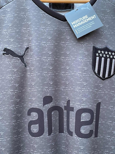 Camiseta Peñarol Talle S-m-l Gris Nueva . 100% Original