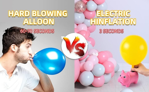 X3 Maquinas Para Inflar Globos Arco Inflador Globo Electrico