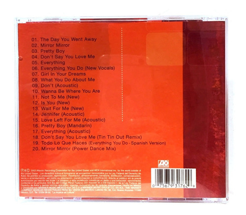 Imagen 2 de 2 de M2m The Best Of Cd Nuevo