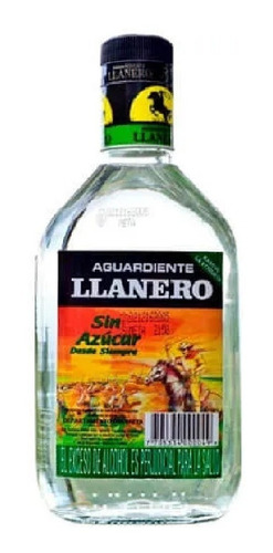 Aguardiente Llanero Bot X 375ml - mL a $99