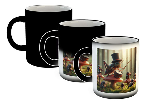 Taza Magica Orquesta Sinfonica De Grillos Musicos C2