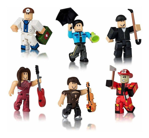 Roblox C 6 Personagens E 8 Acessorios Brinquedos Chocolate Mercado Livre - imagens de personagens do roblox