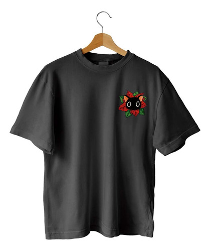 Playera Camiseta Unisex Navidad Gato Disfraz Nochebuena