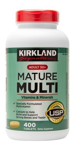 Mature Multi Multivitaminico Mayores 50 Anos 400 Tabs