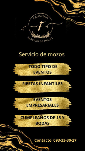 Servicio De Mozos