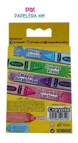 Crayones Crayola Triangular Jumbo C/12