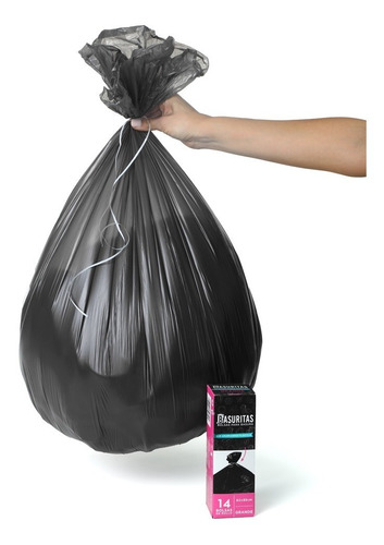 Imagen 7 de 7 de Pack 40 Bolsas De Basura Chicas Y 28 Grandes Basuritas, 2x2