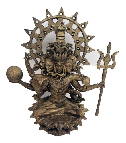 Figura De Shiva Como Conciencia Infinita Dios Hindú 20cm